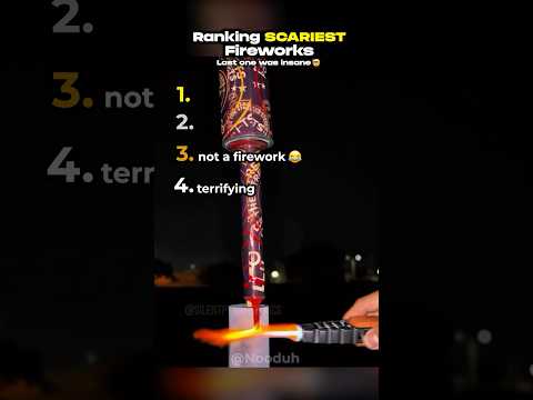 Ranking The CRAZIEST Fireworks