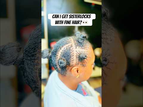 Sisterlocks installation #locstyles #womenwithlocs #locs #sisterlocks #sisterlocksinstallation