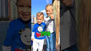 Popular Youtuber Brothers(Now and Then)P2#shorts#youtuber