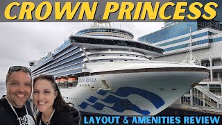 Crown Princess Layout & Amenities Review 🚢☀️