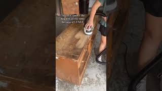 What type of sander should I use for furniture refinishing!?