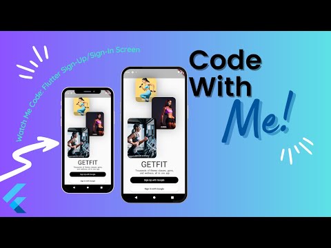 Watch Me Code: Flutter Sign-Up/Sign-In Screen in Record Time #flutterui #flutterdeveloper #flutter