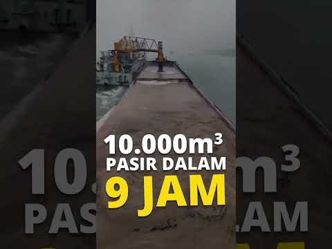 2 Kapal Singapura Curi Pasir Indonesia Sampai 100Ribu Meter Kubik!