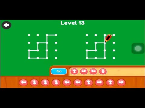 Connect the dots | sequences | level 1 to 15 by Kidlo Coding
