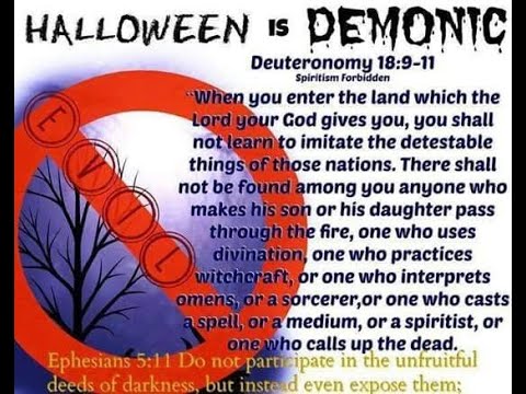 Halloween IS Truly Demonic, Unmasking the Dark History