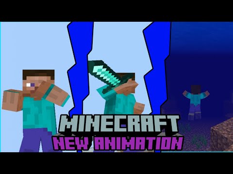 Minecraft New Player Animation Pack [First Ever Video]