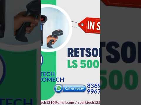 BARCODE SCANNER KAUNSA BEST HAI RETSOL #wirelessbarcodescanner