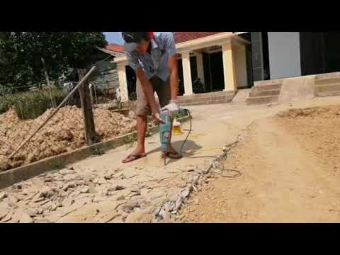 TESTING POWER! TOTAL 800W ROTARY HAMMER DRILL TH308268