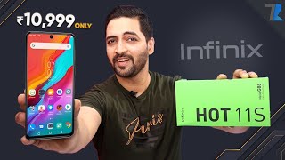 Infinix Hot 11S Unboxing & Hands On - Helio G88 | 6.78" 90Hz | 50MP Camera | 5000 mAh 18W ⚡⚡