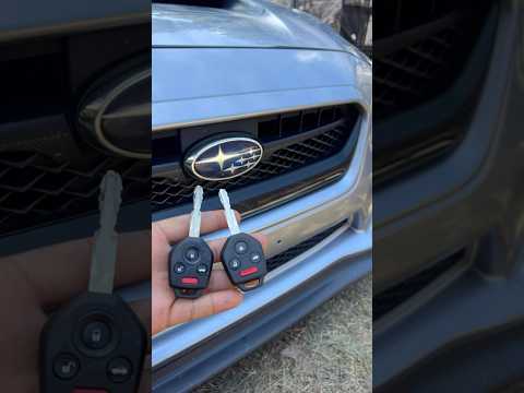 Smart Key Replacement for 2016 Subaru WRX | DFW Affordable Locksmith 📞(972)-589-4919 #locksmithdfw
