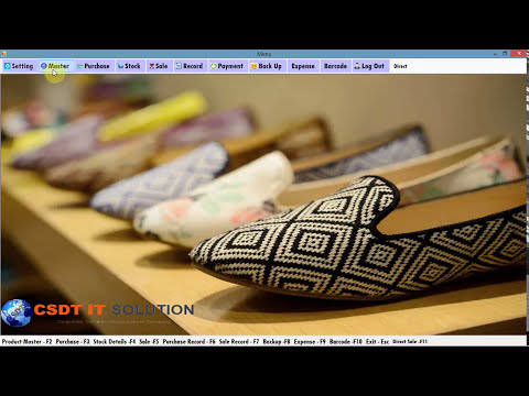 Footwear Billing Software with GST