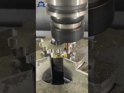 How CAM gives life to CAD models 🛠️”#CAD #CAM #CNC #SolidWorks #SolidCAM #viral  #FutureSkills #Tech