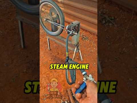 How to make a steam engine at home | #engine #machine #education #shorts