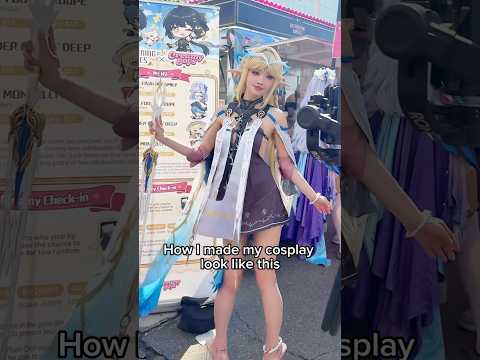 Upgrading my cosplay for anime expo! #AnimeExpo #WutheringWaves #wuwacos #cartethyia