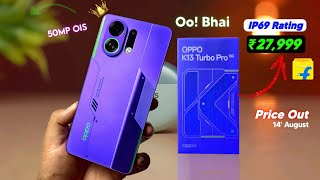 OPPO K13 Turbo Pro 5G Unboxing & Review | Bgmi Gaming Test | OPPO K13 Turbo Pro Launch Date & Price