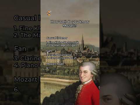 How Well Do You Know Mozart?