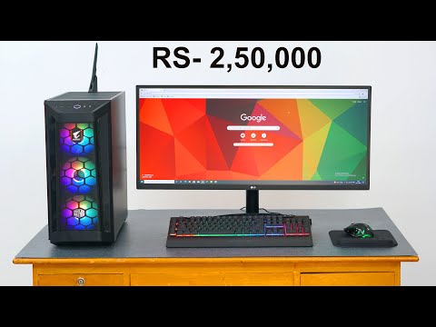 My New PC Setup  Worth RS - 2.5 lakhs !