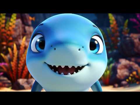 🦈 Baby Shark & Sea Friends | Fun Kids Song | 3D Animation for Toddlers