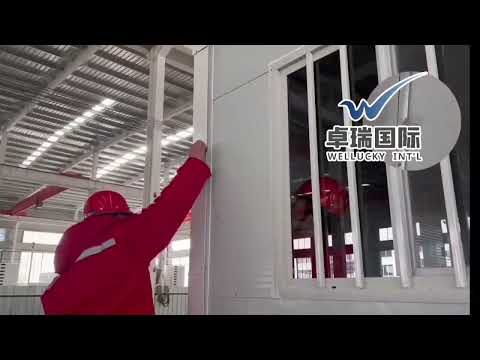 20ft 40ft Luxury Container Home High Cube Ready Made Prefab Foldable Modular Wooden Material