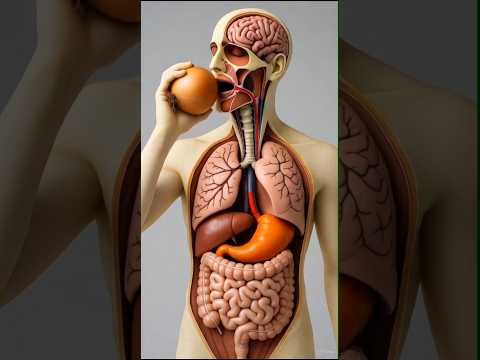 what happens while you eating Onion inside human body #humanbody #anatomy #health