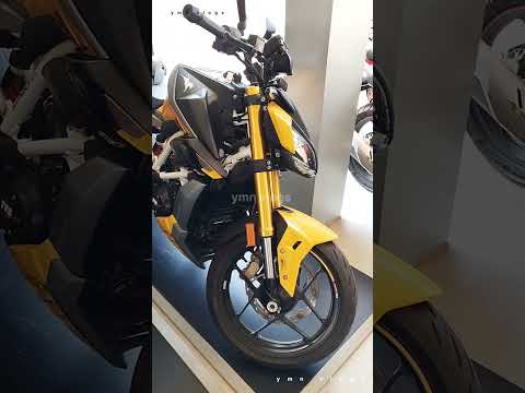 brand new TVS Apache rtr 310 yellow color 💛 💛 bike #foryou #video @ymnvlogs