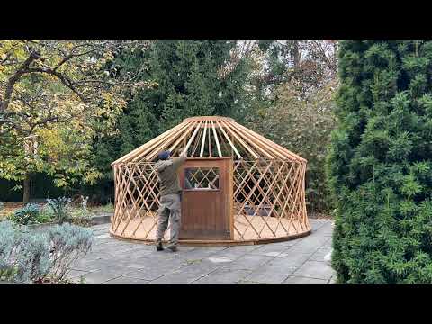 Ab- und Aufbau unserer Ausstellungsjurte | Zeltwelt GmbH