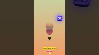 After effects easy motion graphic Tutorial  #motiondesigning  #animation