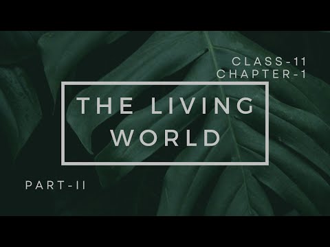 BIOLOGY CHAPTER 1 | THE LIVING WORLD | PART - 2 | CLASS XI NCERT COVERED | NEET - UG EXAM