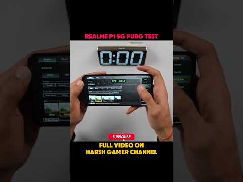 Realme P1 5g Bgmi Test 120Fps Test Graphics Test #realmep15g  #bgmi #shorts