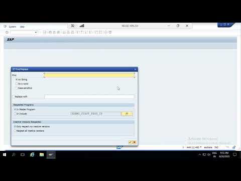 Shortcuts in SAP ABAP 