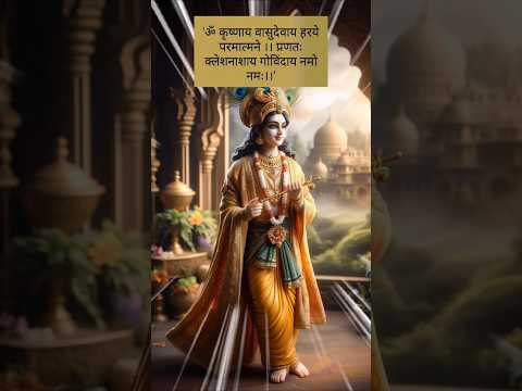 Powerful Krishna Mantra - Om Krishnaya Vasudevaya song #krishna  #krishnamantra
