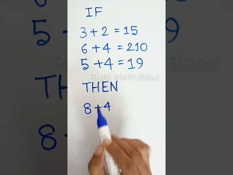 Can you solve this? #shorts #youtubeshorts #rishimathbase #education #trickymaths (100825)