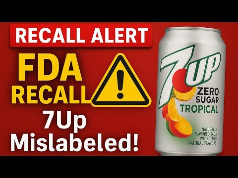 FDA Recalls 7Up Soda for Mislabeling — Check Your Fridge!