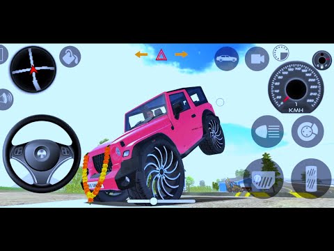 Dollar (Song) Modified Mahindra Pink thar 😈|| Indian Cars Simulator 3D || Android Gameplay Part 7