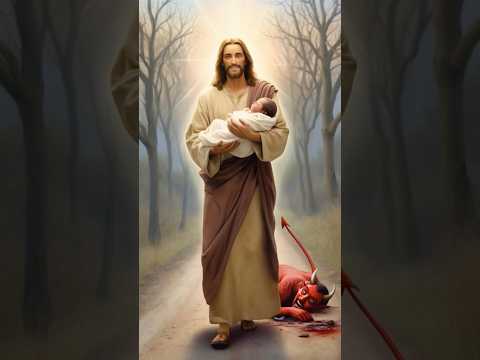 Jesus Christ and the Devil🔥🔥#god #jesus #jesuschrist #edit #shorts #viralvideo #amen #story #satan