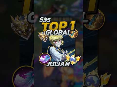 83% Winrate Julian S35 Build! Mobile Legends #mobilelegends #mlbb #gaming