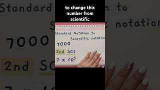 How to Use Your Scientific Calculator: Standard Notation to Scientific Notation