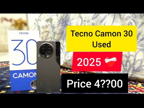 Tecno Camon 30 Used Price in 2025