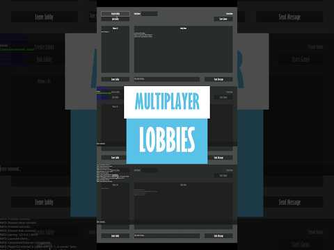 Godot multiplayer lobbies implemented. #godot #gamedev #indiedev #devlife