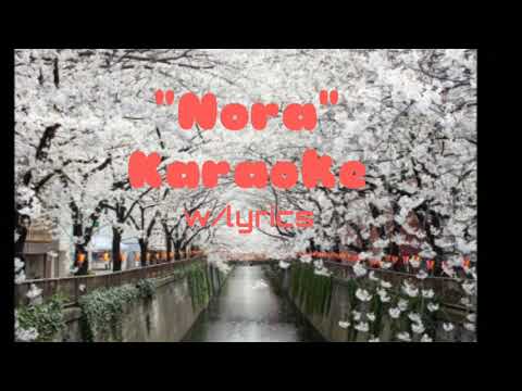 Nora Japanese song | karaoke w/lyrics