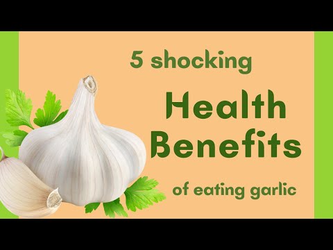 5 Incredible Health Benefits of Garlic You NEED to Know! (#3 Will Surprise You!) #healthyliving