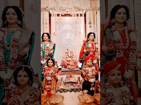 Gauri Decoration ideas 2025 #gauri #ganpati #pune #short #gauriganpati #bappa #dagdushet #live