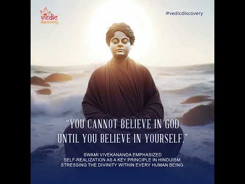 The power of self-belief: unlocks the divine within | Swami Vivekananda Quote.
