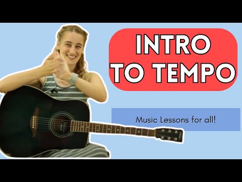 Introduction to Tempo! | Kids Music Lessons