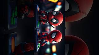 💥 Chibi Deadpool and Spider-Man: Ultimate Arcade Challenge 💥 #deadpool #spiderman #shorts #marvel