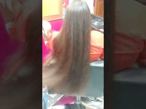 Professional Hair Straightening ❤️..#professional #shorts #ytshorts #reel #hairstraightening ..