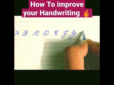 how to improve handwriting || so beautiful handwriting ❤️|| #shorts