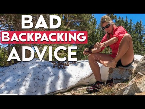 Bad Backpacking Advice You've Probably Heard