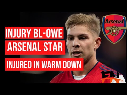 Arsenal Star Emile Smith Rowe Injured in Warm Down