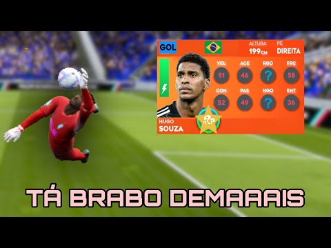 Upei e testei o HUGO goleiro do Corinthians no DLS 24